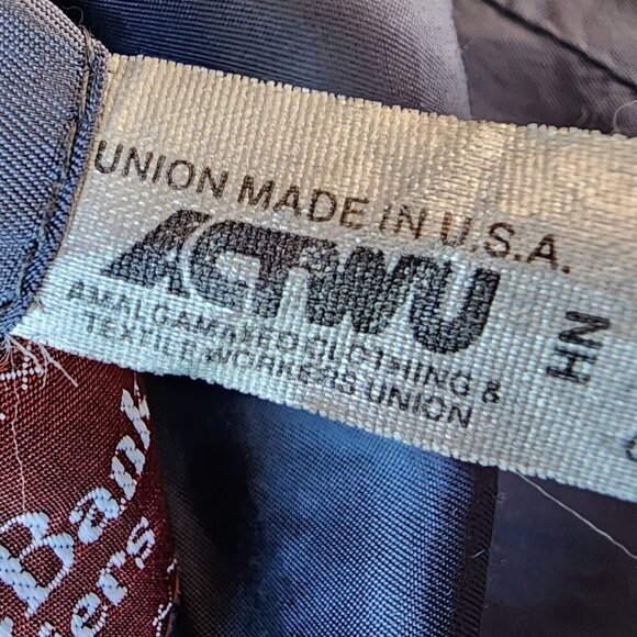 Vintage Jos.A.Bank Clothiers Wool Houndstooth Tweed Blazer Jacket Mens 42 - Picture 8 of 8